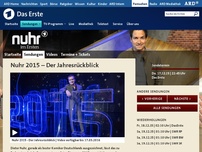 Bild zum Artikel: Nuhr 2015 – Der Jahresrückblick