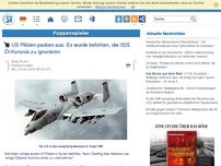 Bild zum Artikel: US Piloten packen aus: Es wurde befohlen, die ISIS Öl-Konvois zu ignorieren