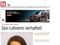 Bild zum Artikel: Sie verführte zwei Schüler - Sex-Lehrerin verhaftet!