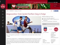 Bild zum Artikel: Abgezockter Club landet fünften Sieg in Folge