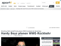 Bild zum Artikel: Hardy Boyz planen WWE-Comeback
