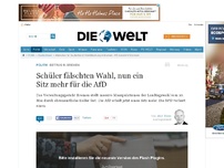 Bild zum Artikel: Betrug in Bremen: Schüler fälschten Wahl, nun ein Sitz mehr für die AfD