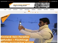 Bild zum Artikel: Kein Paradies gefunden – Flüchtlinge ziehen Asylanträge zurück