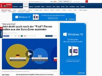 Bild zum Artikel: 'Historischer Irrtum' - Jetzt droht auch noch der 'Fixit'! Finnen wollen aus der Euro-Zone austreten