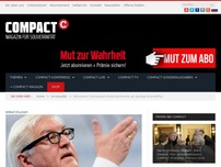 Bild zum Artikel: Steinmeier über geistige Brandstiftung: Kriminalisierung Andersdenkender