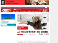 Bild zum Artikel: Zu Neujahr kommt der Schnee