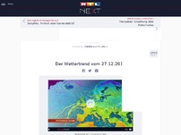 Bild zum Artikel: Alle Zeichen stehen auf Wintereinbruch