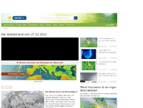 Bild zum Artikel: Wettertrend vom 27.12.2015