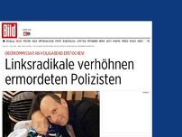 Bild zum Artikel: An Heiligabend erstochen! - Linksradikale verhöhnen ermordeten Polizisten