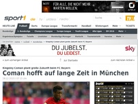 Bild zum Artikel: Coman hofft auf lange Zeit in München