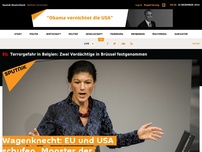 Bild zum Artikel: Wagenknecht: EU und USA schufen „Monster der Gewalt“