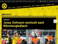 Bild zum Artikel: Jonas Hofmann wechselt nach Mönchengladbach