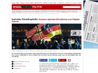 Bild zum Artikel: Indirekte Flüchtlingshilfe: Amazon spendet Einnahmen aus Pegida-Hymne