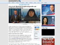 Bild zum Artikel: Jetzt doch! Merkels Neujahrsansprache mit arabischen Untertiteln