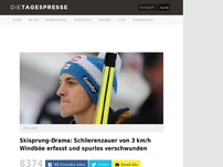 Bild zum Artikel: Skisprung-Drama: Schlierenzauer von 3 km/h Windböe erfasst und spurlos verschwunden