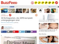 Bild zum Artikel: Die 34 wichtigsten Nachrichten, die Du 2015 fast verpasst hättest