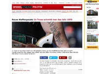 Bild zum Artikel: Neues Waffengesetz: In Texas schreibt man das Jahr 1870