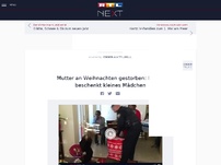 Bild zum Artikel: Mutter an Weihnachten gestorben: Polizei beschenkt kleines Mädchen