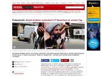 Bild zum Artikel: Todesstrafe: Saudi-Arabien exekutiert 47 Menschen an einem Tag