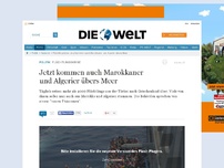 Bild zum Artikel: Flüchtlingskrise: Jetzt kommen auch Marokkaner und Algerier übers Meer