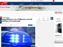 Bild zum Artikel: Übergriff in Stuttgart - Junge Mädchen von 15 Männern sexuell belästigt und ausgeraubt