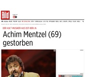 Bild zum Artikel: Kult-Musiker aus Ost-Berlin - Achim Mentzel (69) gestorben