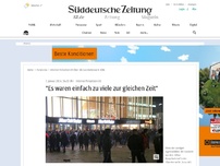 Bild zum Artikel: 'Eine Respektlosigkeit, wie ich sie in 29 Dienstjahren noch nicht erlebt habe'