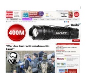 Bild zum Artikel: 'Wer das Gastrecht missbraucht: Raus!'