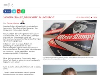 Bild zum Artikel: Sachsen erlaubt „Mein Kampf“ im Unterricht