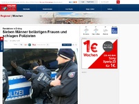 Bild zum Artikel: Randalierer in Erding - Sieben Männer belästigen Frauen und schlagen Polizisten