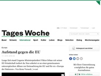 Bild zum Artikel: Aufstand gegen die EU: Unter der Führung von Viktor Orban formiert sich eine Allianz gegen Brüssel