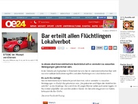 Bild zum Artikel: Bar erteilt allen Flüchtlingen Lokalverbot