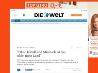 Bild zum Artikel: Sexuelle Gewalt: 'Ohne Dirndl und Minirock ist das nicht mein Land'