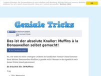 Bild zum Artikel: Das ist der absolute Knaller: Muffins à la Donauwellen selbst gemacht!