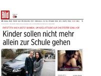 Bild zum Artikel: Nach Kuss-Attacke - Kinder sollen nicht mehr allein zur Schule gehen