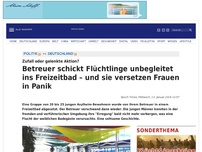 Bild zum Artikel: Große Gruppe junger Flüchtlinge wird von Betreuer ins Freizeitbad geschickt und löst 'Massenflucht' aus