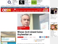 Bild zum Artikel: Wiener Arzt nimmt keine Asylwerber an