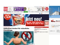 Bild zum Artikel: Hallenbad-Verbot für männliche Flüchtlinge