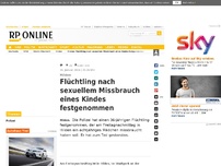 Bild zum Artikel: Hilden - Flüchtling nach sexuellem Missbrauch eines Kindes festgenommen