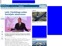 Bild zum Artikel: Leitl: Betriebe sollen Flüchtlings-Prämie erhalten