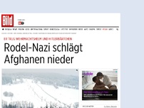 Bild zum Artikel: Flüchtling verprügelt - Polizei jagt falschen Hitler mit Stahlhelm
