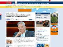 Bild zum Artikel: Steht der Abschied kurz bevor? - Insider erklärt: Warum Merkel schon in zwei Monaten zurücktreten könnte