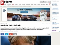 Bild zum Artikel: Flüchtlingspolitik: Merkels Zeit läuft ab