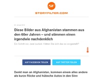 Bild zum Artikel: Diese Bilder aus Afghanistan stammen aus den 60er Jahren – und stimmen einen irgendwie nachdenklich