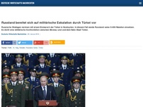 Bild zum Artikel: Russland bereitet sich auf militärische Eskalation durch Türkei vor