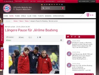 Bild zum Artikel: Bernat zurück:Längere Pause für Jérôme Boateng