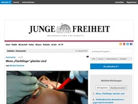 Bild zum Artikel: Wenn „Flüchtlinge“ gleicher sind