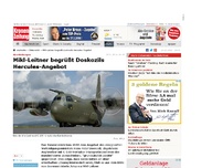 Bild zum Artikel: Mikl-Leitner begrüßt Doskozils Hercules-Angebot