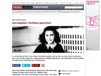 Bild zum Artikel: Anne Franks Familie: Asyl abgelehnt, Fluchtplan gescheitert