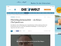 Bild zum Artikel: 'Soko Asyl': Flüchtlingskriminalität – ein Kripo-Chef packt aus